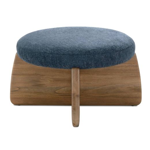 Picture of Brushed Blend Nova Round Ottoman